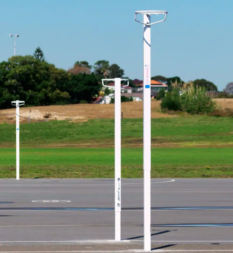 Essentials Netball Posts Height Adjustable - RMA Sport Essentials Netball Posts Height Adjustable
