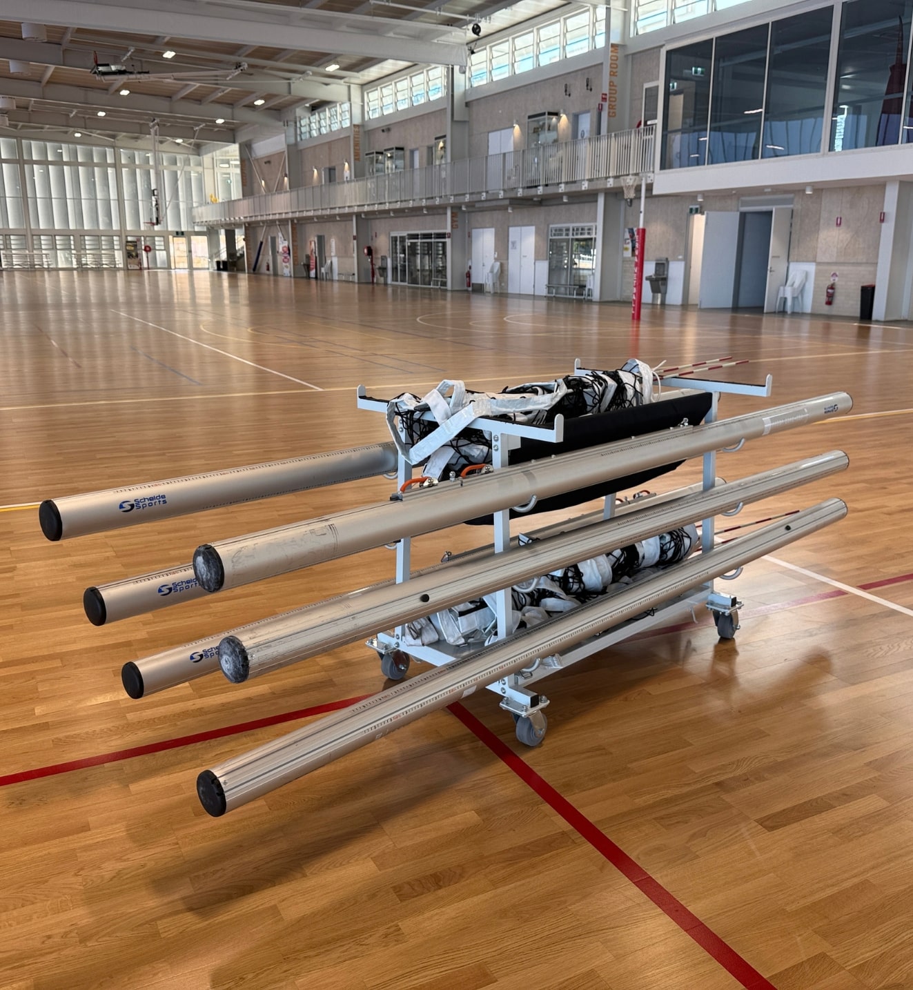 Goal Posts Trolley - RMA Sport Goal Posts Trolley