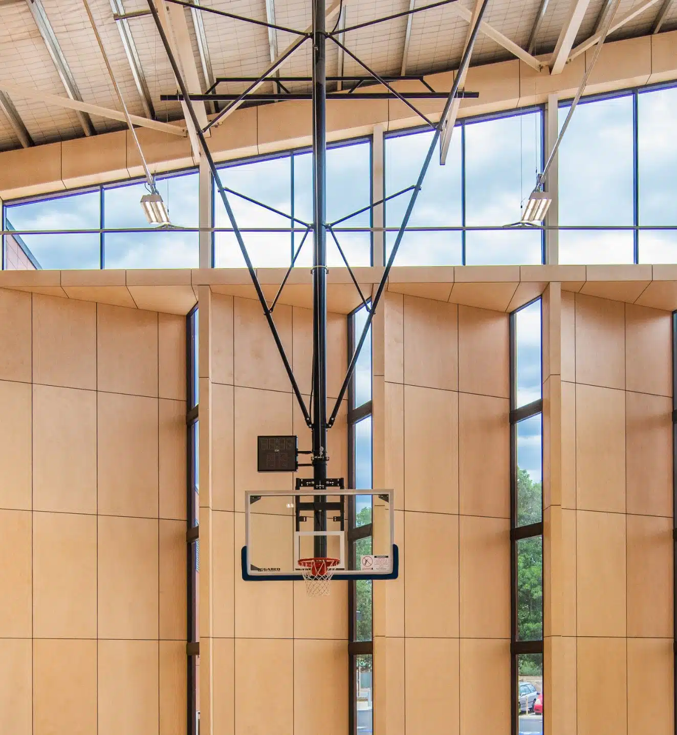 Stadia Roof Mounted Basketball