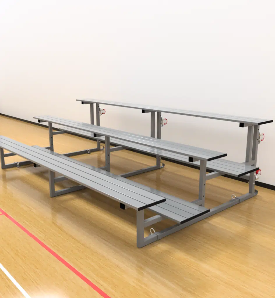 The Indoor Tip’n’roll Bleacher Grandstand - RMA Sport Indoor Tip’n’roll Bleacher Grandstand