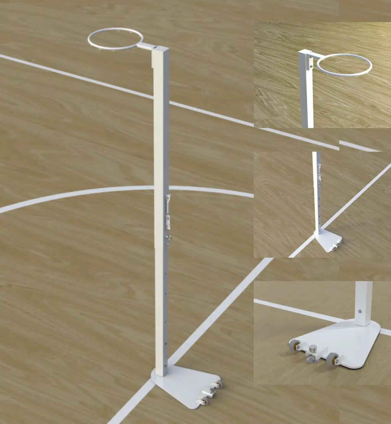 Freestanding Netball Posts