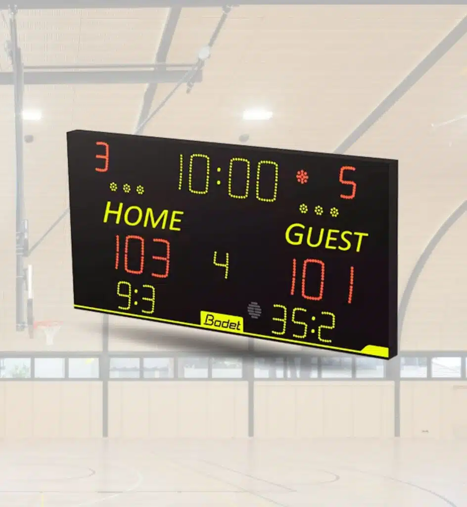 Multisport Scoreboard FIBA Certified - RMA Sport Multisport Scoreboard (FIBA Certified)