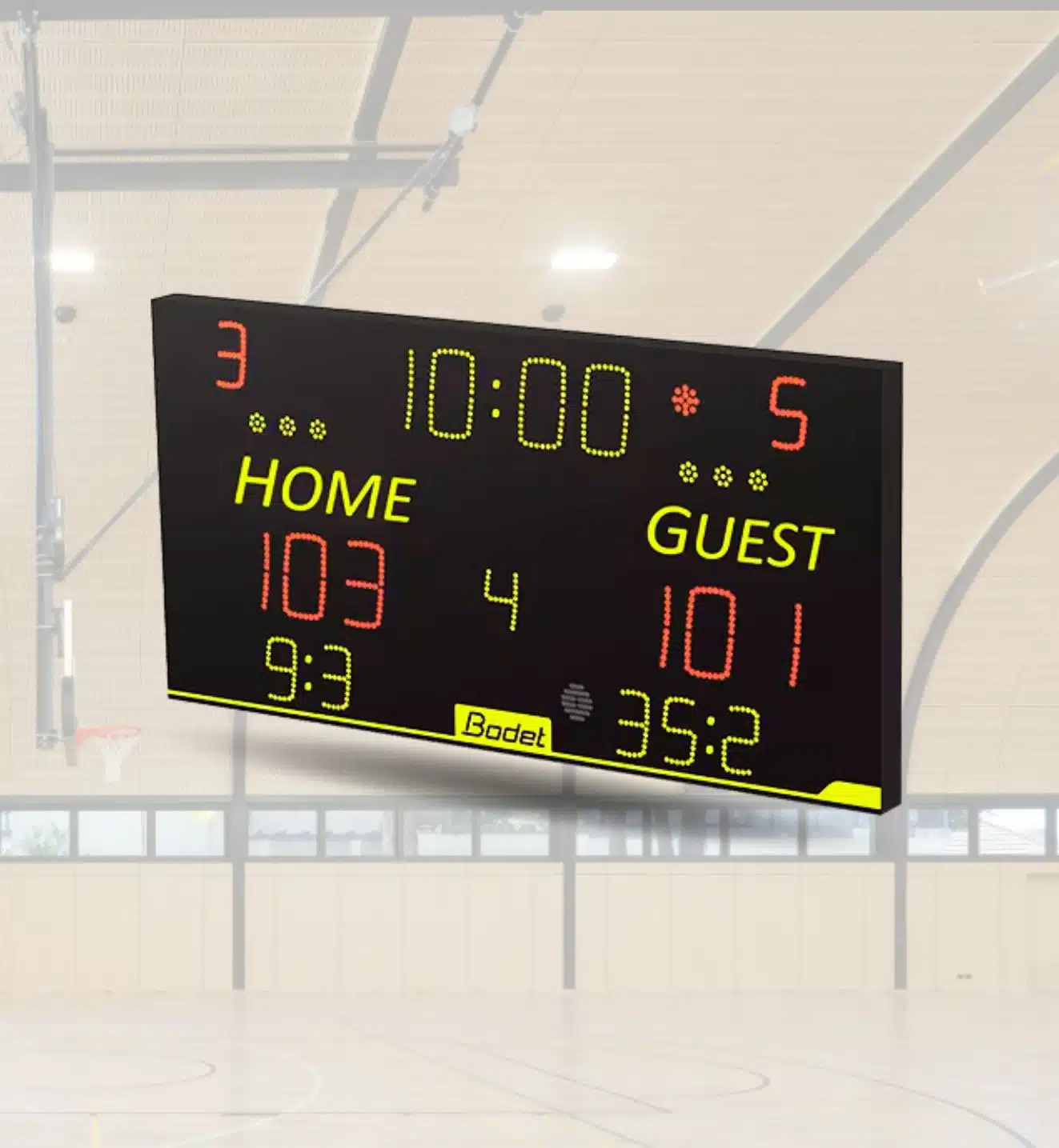 Multisport Scoreboard FIBA Certified - RMA Sport Multisport Scoreboard (FIBA Certified)